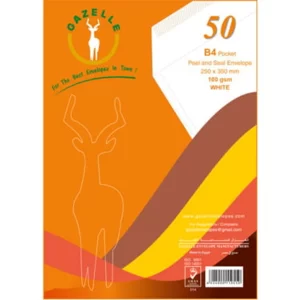 B4 White Pocket Peel and Seal