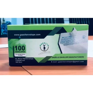 DL White Wallet Peel and Seal (100 Box)