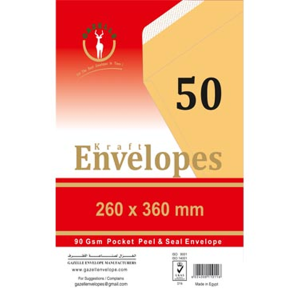 26×36 Kraft Pocket Peel and Seal
