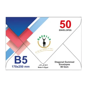 B5 Diagonal White Gum