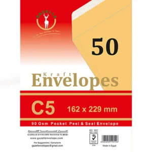 C5 Kraft Pocket Peel and Seal